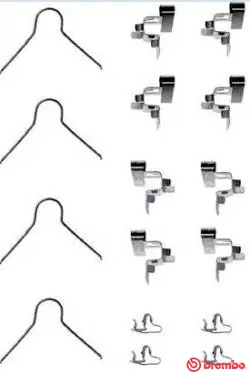 Rem montageset Brembo A 02 309 Beste Prijs