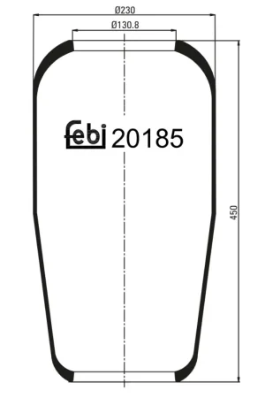 Veerbalg Febi Bilstein 20185 Direct Verzonden