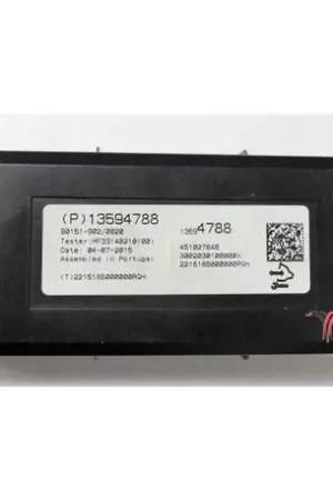 Weekendaanbieding Regeleenheid OPEL Meriva B Großraumlimousine (S10)