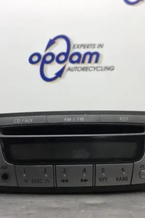 CD-Radio TOYOTA AYGO (_B1_), CITROËN C1 (PM_, PN_), PEUGEOT 107 (PM_, PN_) Op = Op