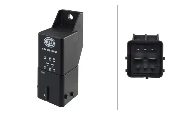 Relais Hella 4RV 008 188-631 Populair