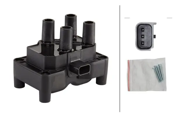 Bobine Hella 5DA 193 175-791 Geld-Terug-Garantie