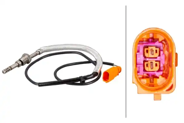 Express Levering Sensor uitlaatgastemperatuur Hella 6PT 010 376-211