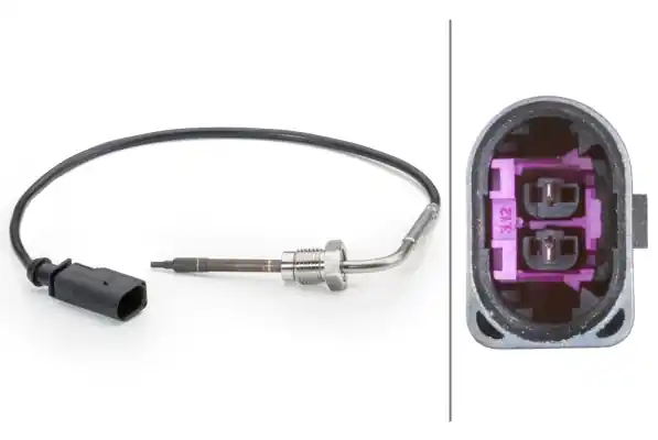 Sensor uitlaatgastemperatuur Hella 6PT 014 494-071 Meest Verkocht