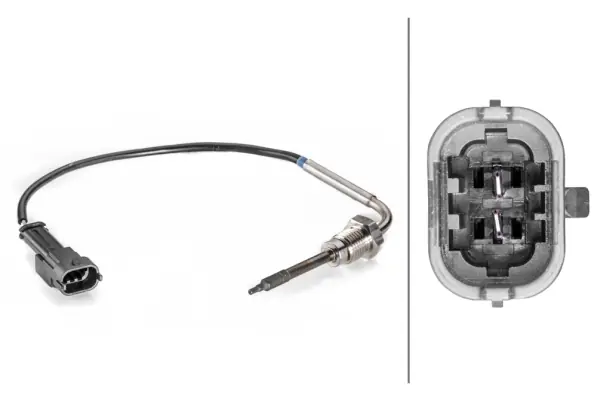 Sensor uitlaatgastemperatuur Hella 6PT 014 494-371 Snelle Levering