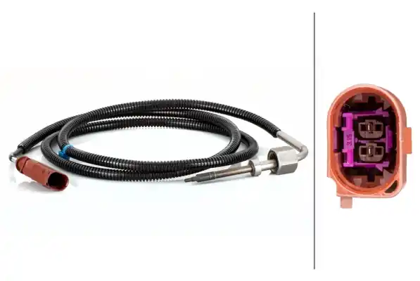 Sensor uitlaatgastemperatuur Hella 6PT 014 494-841 Populair