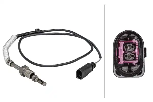 Sensor uitlaatgastemperatuur Hella 6PT 358 181-111 Origineel