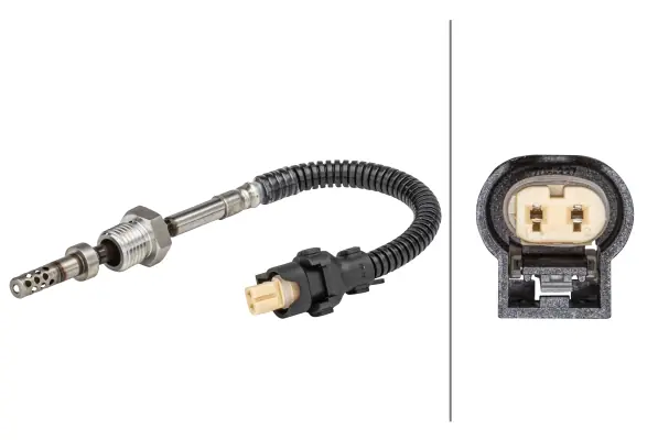 Beperkt Aanbod Sensor uitlaatgastemperatuur Hella 6PT 358 181-221