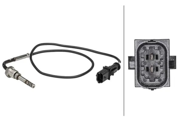 Sensor uitlaatgastemperatuur Hella 6PT 358 181-251 Seizoensaanbieding