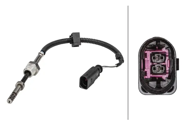 Direct Beschikbaar Sensor uitlaatgastemperatuur Hella 6PT 358 181-311