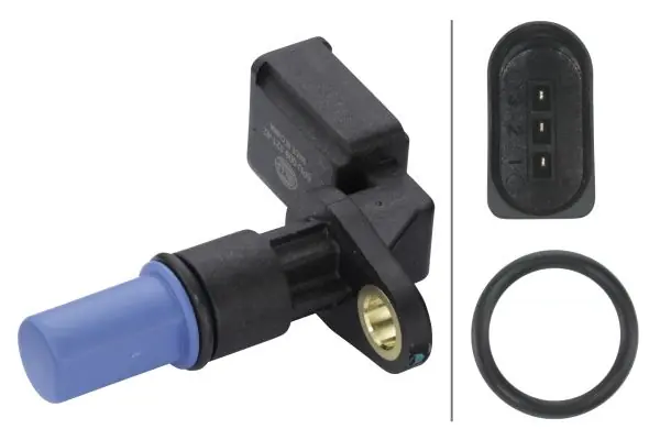 Op = Op Nokkenas positiesensor Hella 6PU 009 121-421