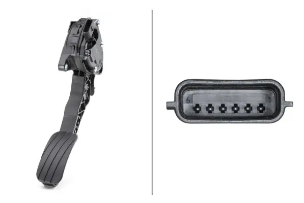 Professioneel Gaspedaal positiesensor Hella 6PV 009 978-751