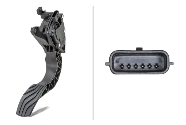 Gaspedaal positiesensor Hella 6PV 009 978-811 Express Levering