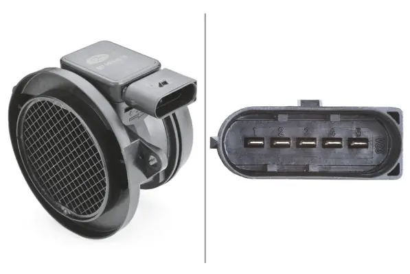 Luchtmassameter Hella 8ET 009 142-351 Geld-Terug-Garantie