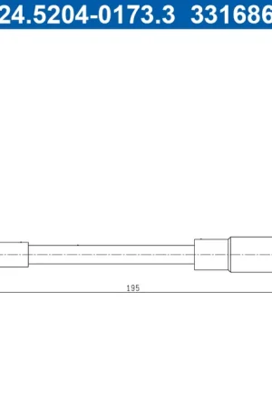 Remslang ATE 24.5204-0173.3 Merkproduct