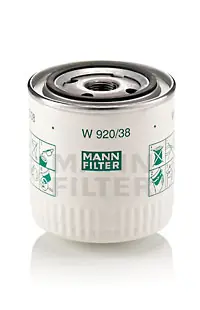 Oliefilter Mann-Filter W 920\\/38 Beperkt Aanbod