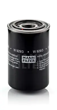 Oliefilter Mann-Filter W 929\\/3 Nieuwe Collectie