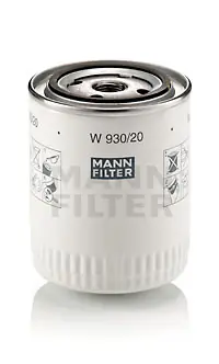 Gereduceerde Prijs Oliefilter Mann-Filter W 930\\/20
