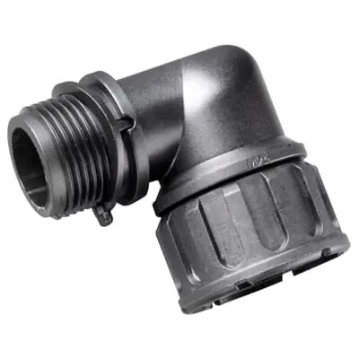 Speciale Aanbieding SC-M27-90 - Interface Solenoid connector elbow fitting M27 x 1