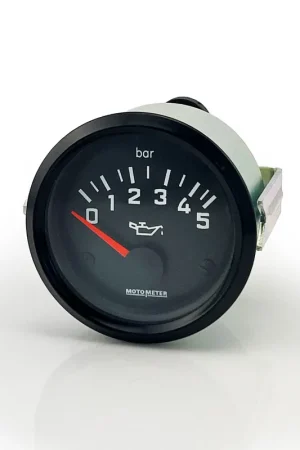 644 001 7012 - Oil Pressure Gauge, electrical 0-5bar, d=52mm, 24V off-earth Shop Nu