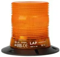 Nieuwe Collectie LCB050 - Zwaailicht LCB050 LAP LED beacon 12\\/24V - 3 point fixing - Amber