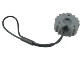 HDC16-3-JDL  - DUST CAP  -  3SZ  -  REC  -  GRY  -  LANYARD  -  HD10 Authentiek