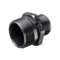 AB16-M16  - Fitting body straight metric version Garantie Inbegrepen