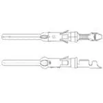 163086-2  - 0  - 2-0  - 60mm2 male Metrimate Koop Vandaag