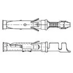 163088-2  - 0  - 2-0  - 56mm2 female Metrimate Gecertificeerd