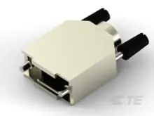 Luxe 5-1478762-1 - D-Sub omhulsels Metal backshell 9 way Top Entry-KIT