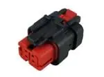 Favoriet 776524-1  - PLUG ASSY 4 POS RED 20-18 AWG