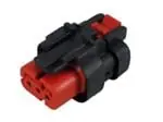 Trendy 776523-1 - Plug ASSY 3 P Red 20-18 AWG