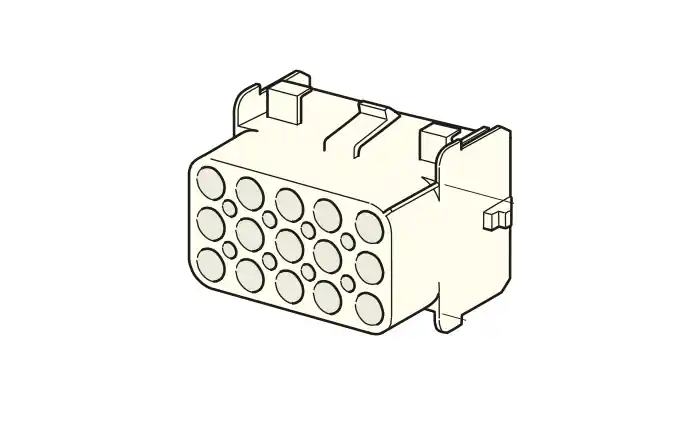 4426180  - Ds 100st Mate-N-Lock connector female 15p Must-Have