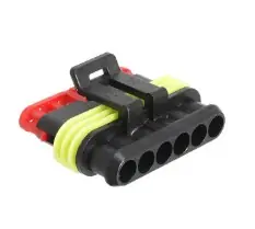 Trendy 282090-1 - 6 Way Sealed Female Superseal 1.5 Connector