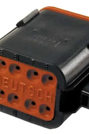 Finale Uitverkoop DT06-08SA-EP07  - Plug DT serie  -  enhanced seal retention  -  black