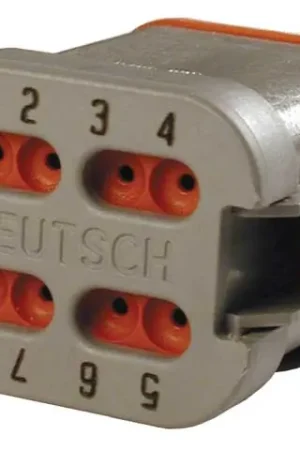 Luxe DT06-08SA-EP06  - Plug DT serie  -  enhanced seal retention  -  end cap