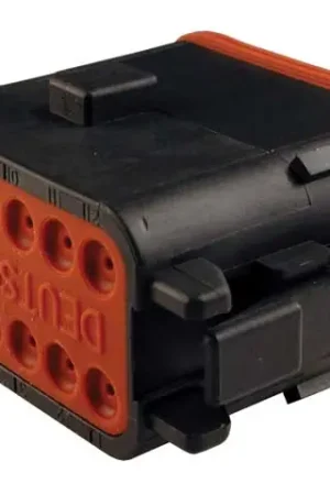 DT06-12SB-CE06  - Plug DT serie  -  E seal  -  enhanced seal retention black Topkwaliteit